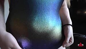 I crave spraying hot cum on my swimsuit big ass and belly fetish