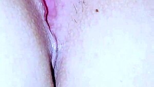 His huge penis got me squirting addicted licking my wet latina housewife pussy!