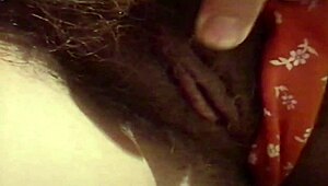 Hairy housewife flashes big pussy ass first time on cam voyeur style