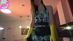 Boss, ready to creampie petite German maid Emily POV?