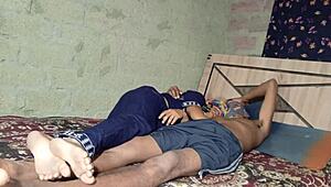 Desi girlfriend calls you over for raw dorm fingering fun