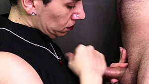 he pumps cock hard then blasts cum across her heart necklace