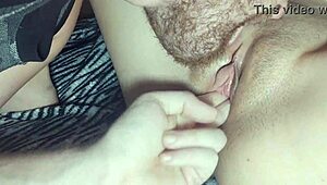 omg korean girl's tight pussy gets fingered n tongued up close so wet!!