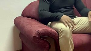 Feels so intense watching hotwife teen sit on huge bbc right in front of cuckold boyfriend