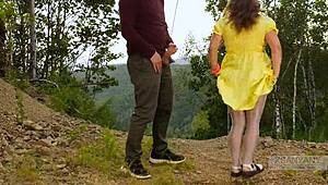 exhibitionist nympho chance forest meeting ignites hidden desires xsanyany