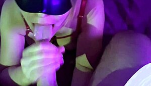 my girlfriend gives the most amazing pov blowjob with intense eye contact and teasing