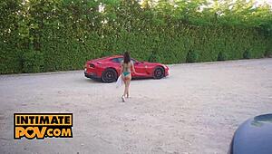 wanna fuck your sexy geisha kyd pov right beside that hot sports car spooning and cowgirl outdoors