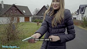 outdoor wife craves stranger's huge cock more than hubby's in public cash fuck