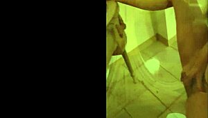 milf masturbates wildly in front of antique mirror reflections