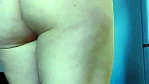 SLIM MILF fingers her WET PUSSY after SHOWER, building to a big ORGASM at home