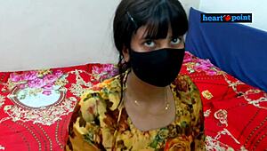 Fucking this juicy bengali working girl bent over with her tight hairy pussy!
