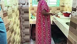craving a steamy kitchen romp with my alluring bhabhi's curves?