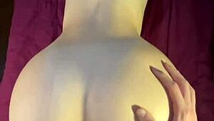 check out this perfect ass bouncing doggystyle with skinny big booty roommate cowgirl riding too