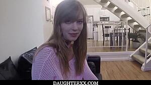 Horny Stepdad and Stepdaughter Saga Features Dolly Leigh's Taboo Encounters