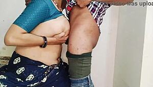 Stepmom Sucks Stepson's Hard Dick Then Doggy Fucked
