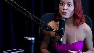 Bruna Ferrari Hides Face, Cucumbers Ass, Challenges No-Pussy Sex In Sheer Red Domination!