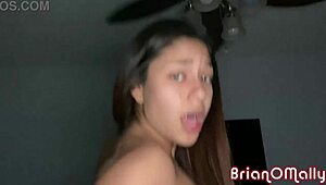 i couldn't hold back late night creampie deep in sexy latina xxlayna marie by brian omally her big natural tits heaving