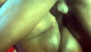 a very fat lady dominates slim guy in fetish play