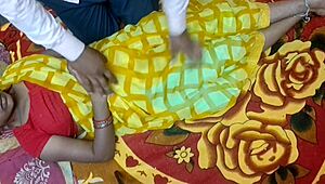Jiju fucks sali hard after wife sleeps saree?