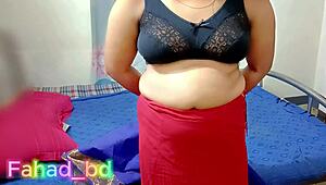 desi tailor sneaks into boudi's dorm for naughty wet pussy ride