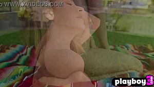 Cute Kimmy Granger Strips Lingerie Revealing Perfect Big Tits Body