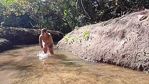 caseiro crossdresses big ass for wild banging at the farm