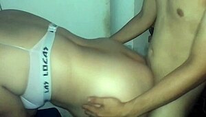 sexy top action standing kitchen fun