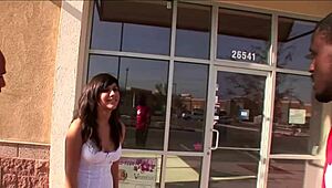 cute european slut gangbanged interracial blowjobs and fucking