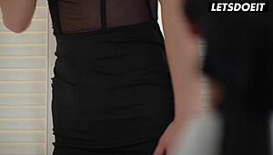 What hides behind big tits stepsister stepbrother whiteboxxx bang?