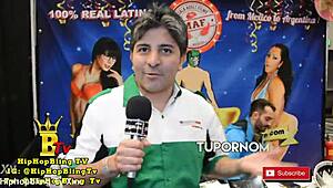 hiphopbling tv avn expo interview highlights pt 5 with mexican casting