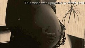 wanna see hairy pregnant british babe in vintage interracial threesome shadows?