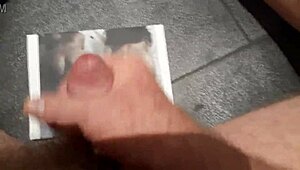 rusty strokes his hairy old cock for jazzy's eyes