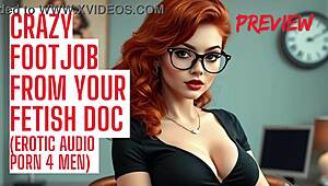 Your Secret Foot Fetish Exposed by Sexy Psychiatrist in Steamy Session