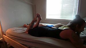 bound boyfriend nipples teased helpless in femdom tickle suck orgasm torment