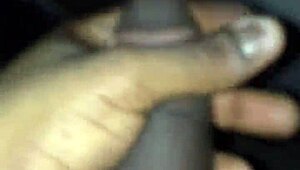 What happens when road head turns interracial in a moving car?