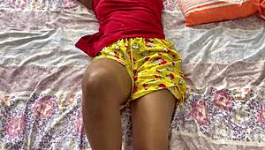 indian babe rides that monster bbc hard
