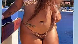 mila's big ass tempts with hot curves in amazing pre-party display