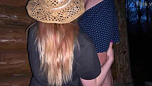What If Pregnant Milf Fucked Bent Over in Barn?