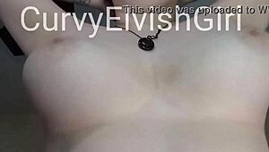 BIG BOUNCING NATURAL TITS GET SLAPPED AND SPANKED HARD IN TIT PLAY