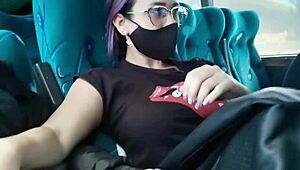 blakeproductions films slut blowjob fucking creampie on public bus