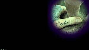 steamy bathroom play turns playful and wet