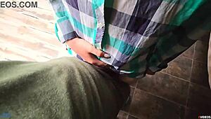 stepsis sneaks outdoor panty creampie relief for stepbro's quick cum need