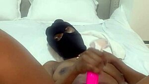 this crazy curvy black teen slut spreads her oiled wet pussy and squirts like a dirty whore