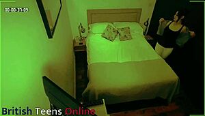 voyeur spies couple pounding hard in airbnb rental
