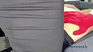 petite thai girl's tight ass pounded by daddy intruder in mom's bedroom