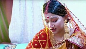 Indian bengali couple honeymoon night first time raw fuck