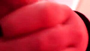 BBW Tranny Cums Hard Three Times In Super Close POV