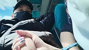 blakeproductions films slut blowjob fucking creampie on public bus
