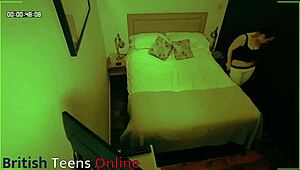 voyeur spies couple pounding hard in airbnb rental