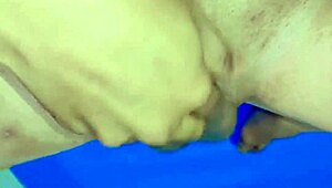 impotent femboy struggles to harden micro penis with dildo